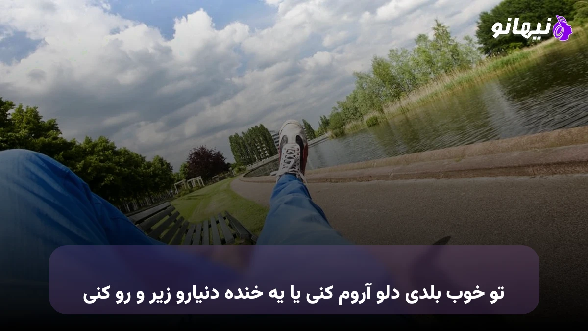 دانلود آهنگ تو خوب بلدی دلو آروم کنی با یه خنده دنیارو زیر و رو کنی 